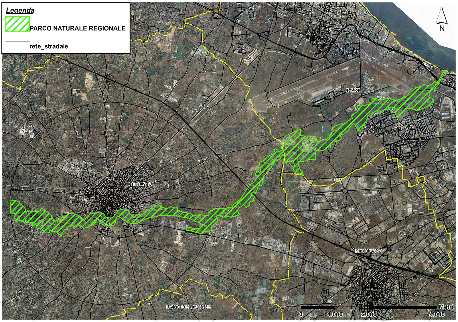 Localizzazione - Perimetro Lama Balice